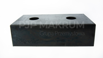 Odbój gumowy PBGP 500x250x140